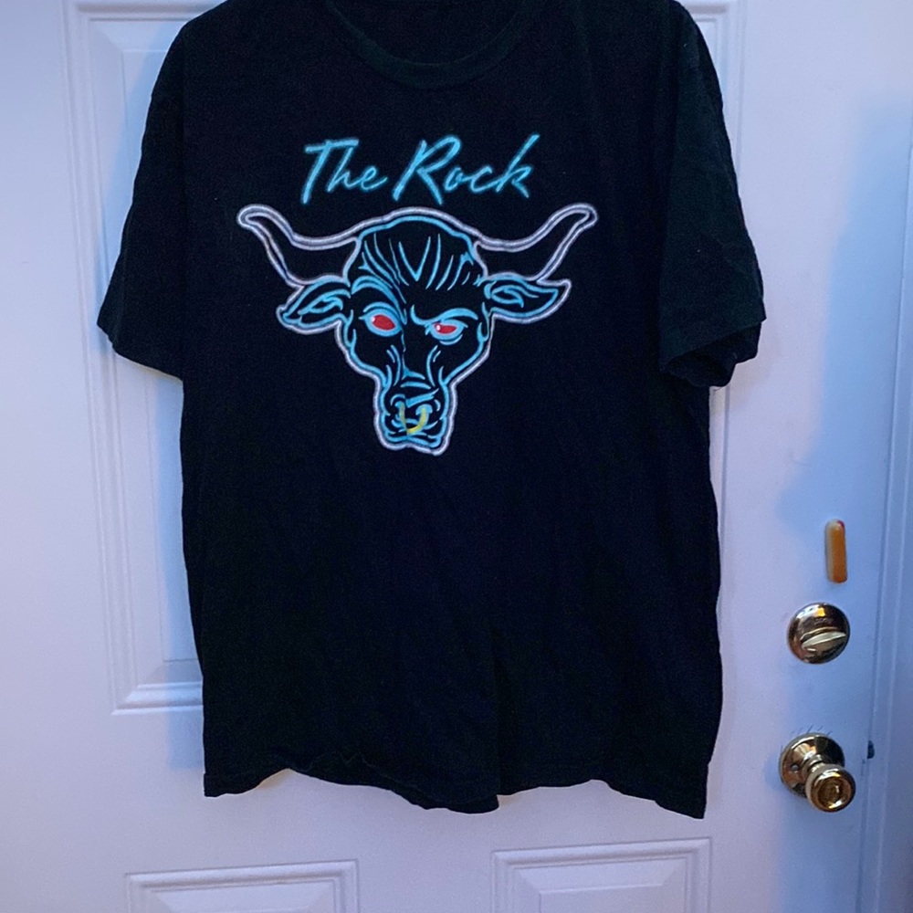 The Rock licensed t-shirt